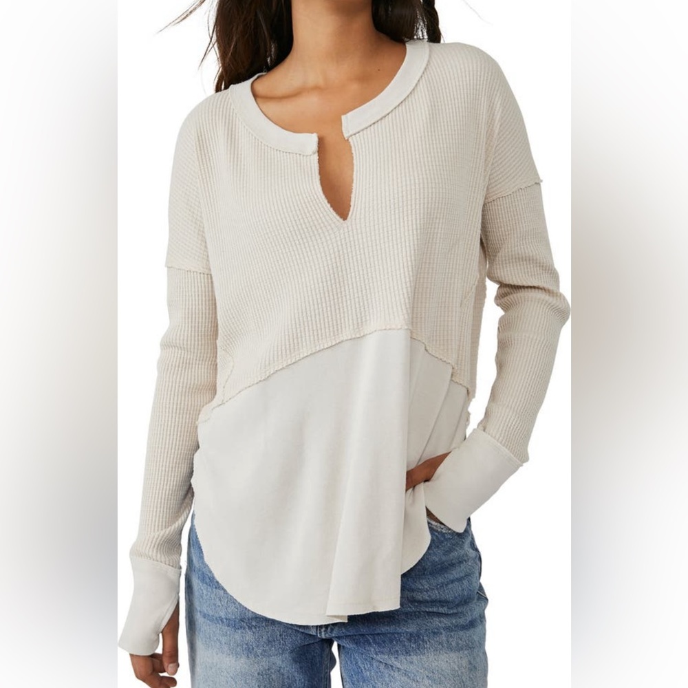 Free People Monterey Thermal Tee